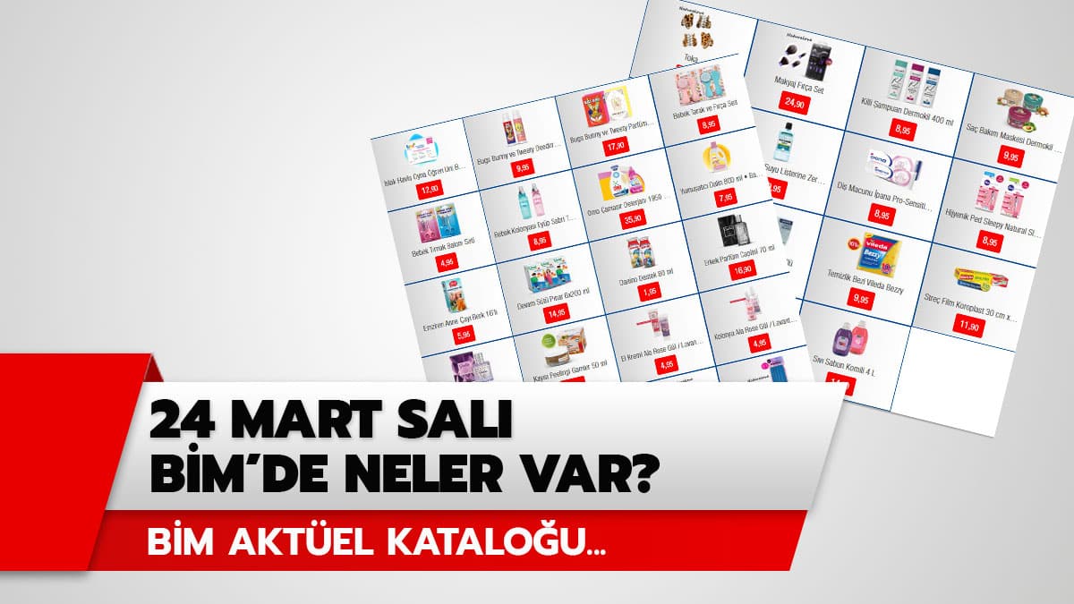 B�M akt�elde haftaya neler var? B�M akt�el 24 Mart Sal� indirimli �r�nler katalo�u!