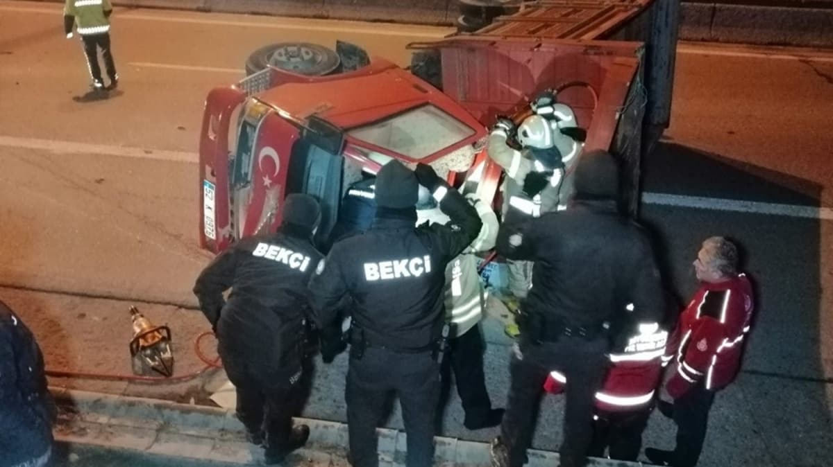 Sancaktepe'de feci kaza: 2 ar yaral