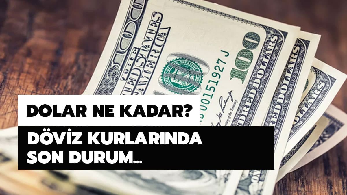 Dolar fiyat� ne kadar oldu? 23 Mart 2020 dolar ve euro kuru fiyatlar�