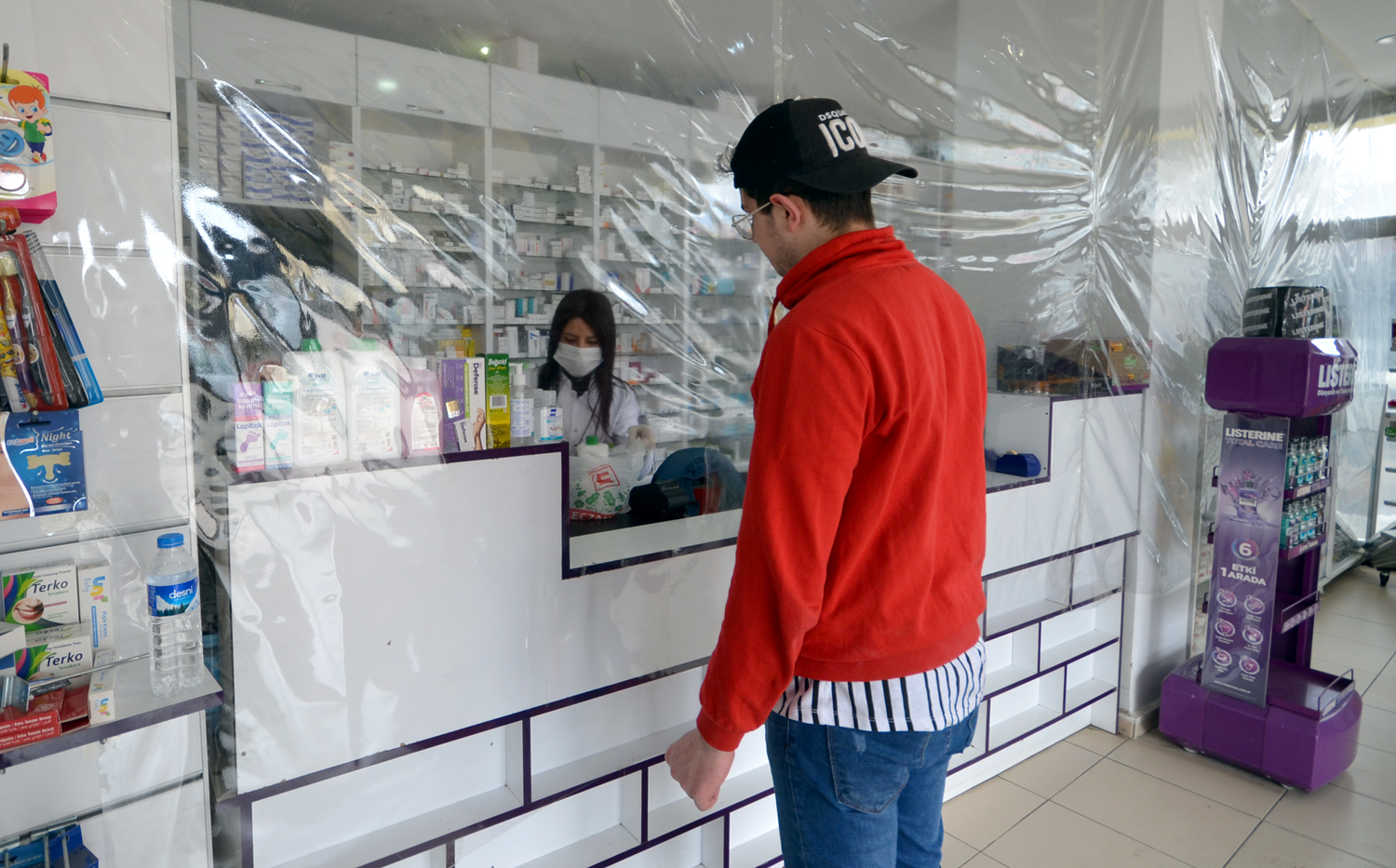 Koronavir�se �effaf brandal�  �nlem