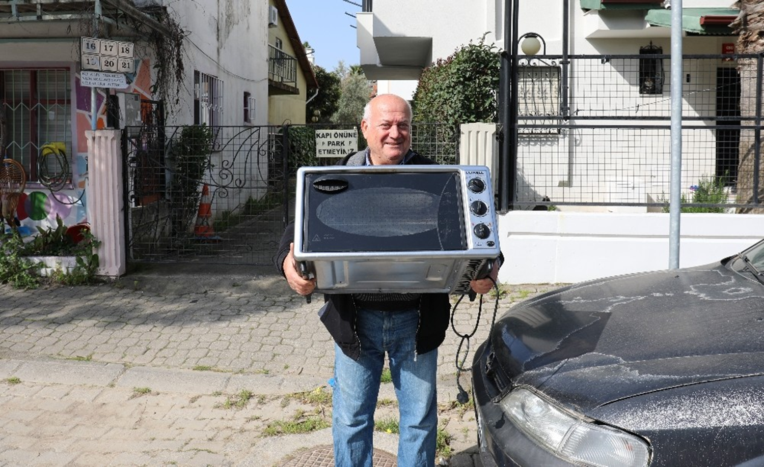 Zab�tadan f�r�n�n� tamir ettirmesini istedi