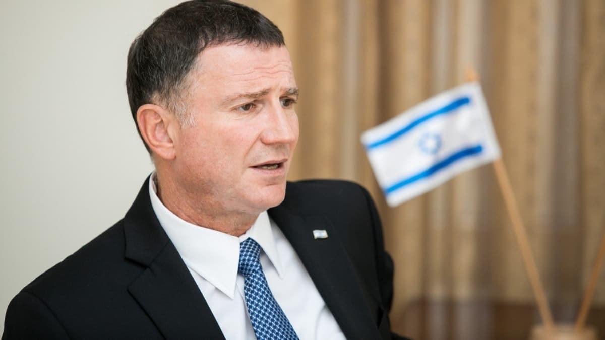 srail Meclis Bakan Yuli-Yoel Edelstein grevinden istifa ettiini duyurdu