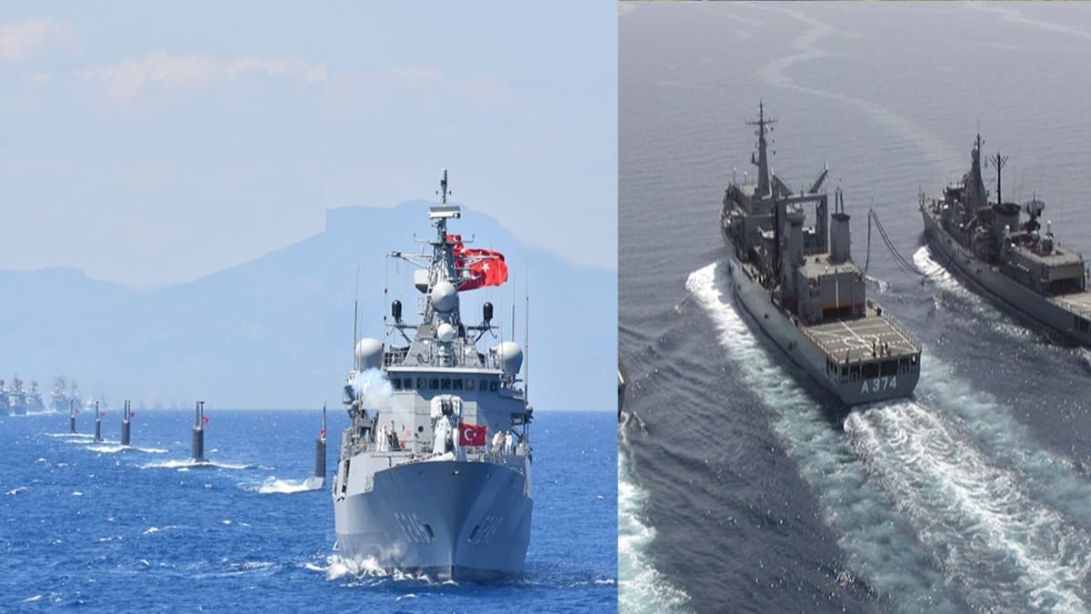 Trk Deniz Kuvvetleri'nin grlmemi harekat temposu ve Yunanistan'n gszl