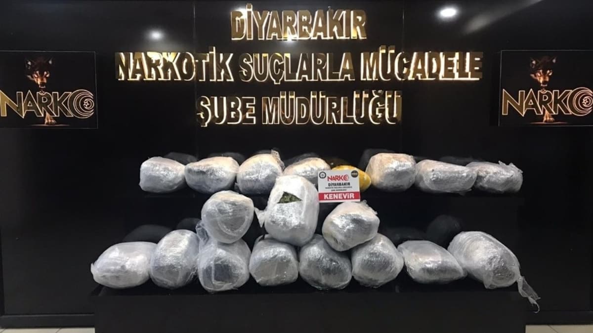 114 kilogram uyuturucu yakaland 
