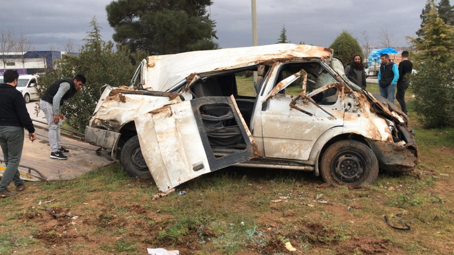 Gaziantep'te feci kaza