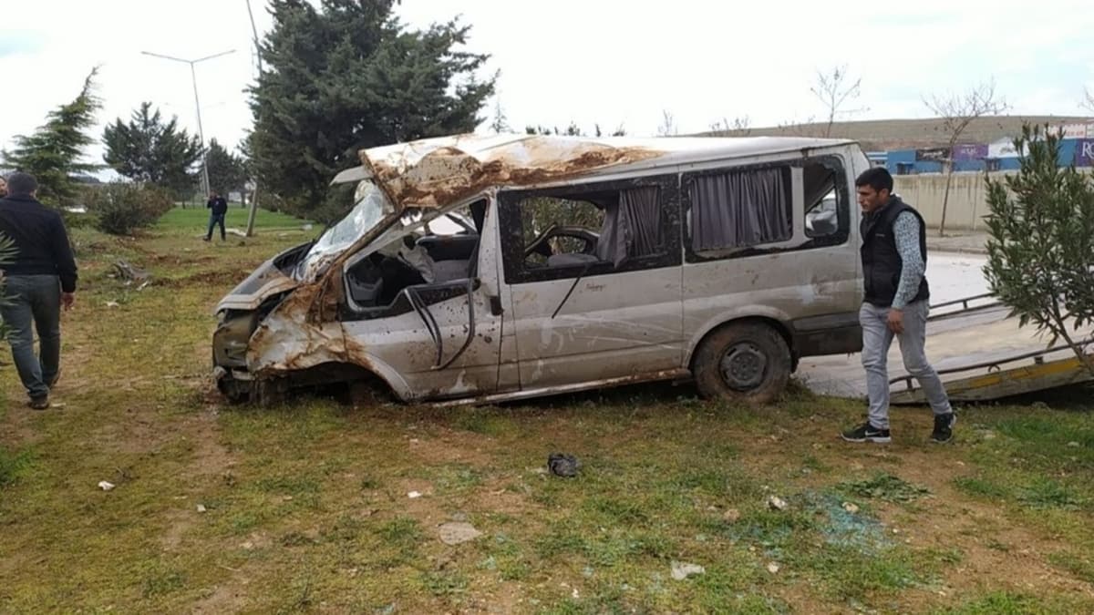 Gaziantep'te trafik kazas: 6 yaral 