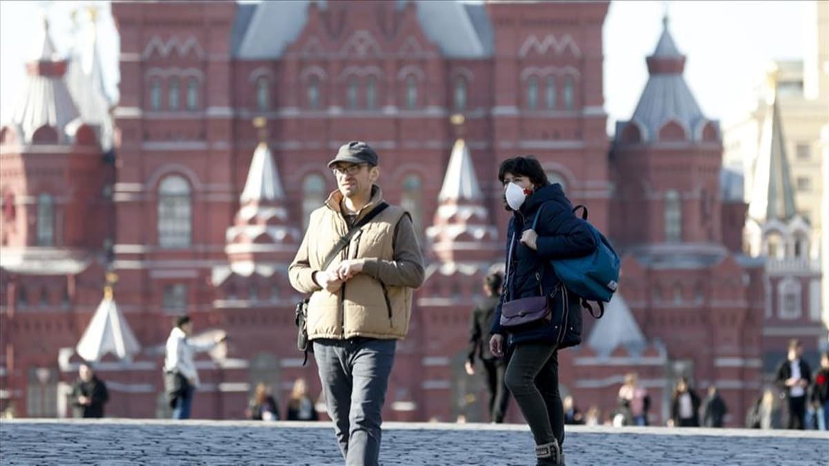 Rusya'da koronavirs yasaklarna ramen sokaklar boalmad 