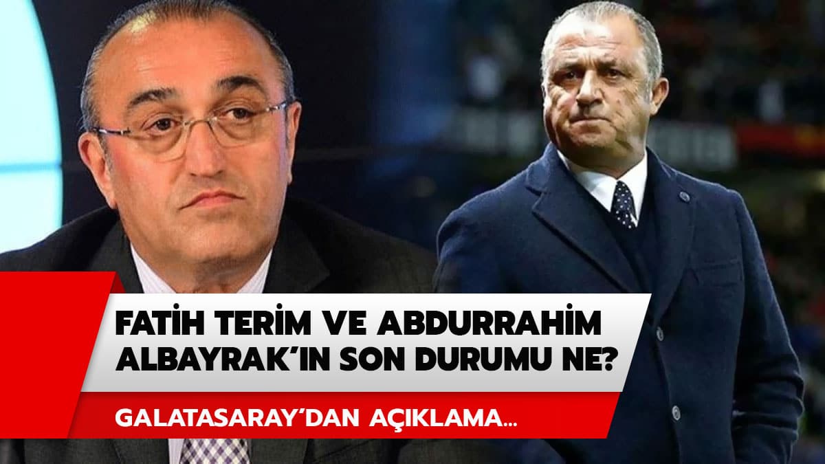 Fatih Terim'in son durumu ne? Fatih Terim ve Abdurrahim Albayrak iyile�ti mi?