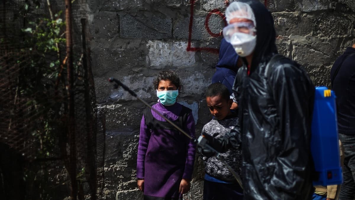 Gazze'deki Salk Bakanl: Koronavirsle snrl imkanlarla mcadele ediyoruz