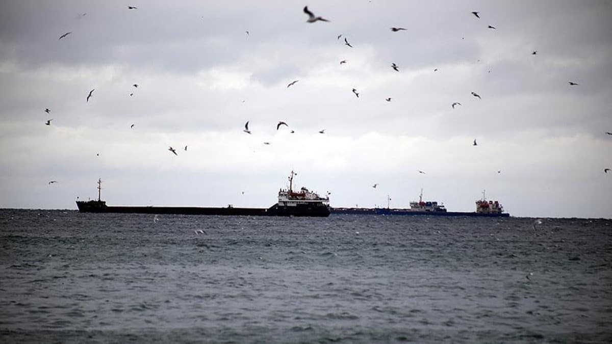 Marmara Denizi'nde poyraz etkisini srdryor 