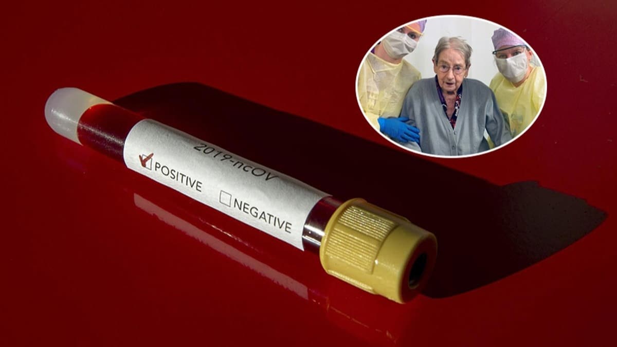 Hollanda'da koronavirs tedavisi gren 101 yandaki kadn iyileti 