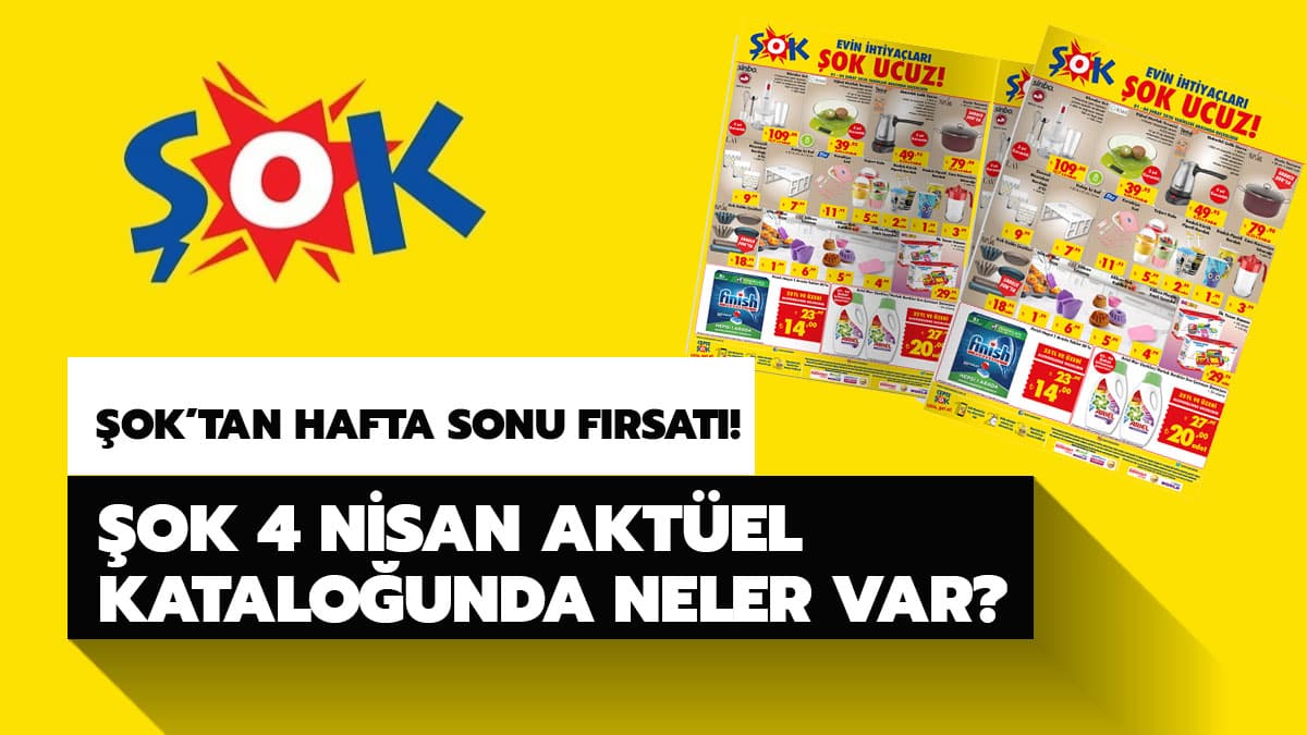 OK marketin hafta sonu katalounda neler var? OK 4 Nisan 2020 aktel indirimli rnler yaynda!