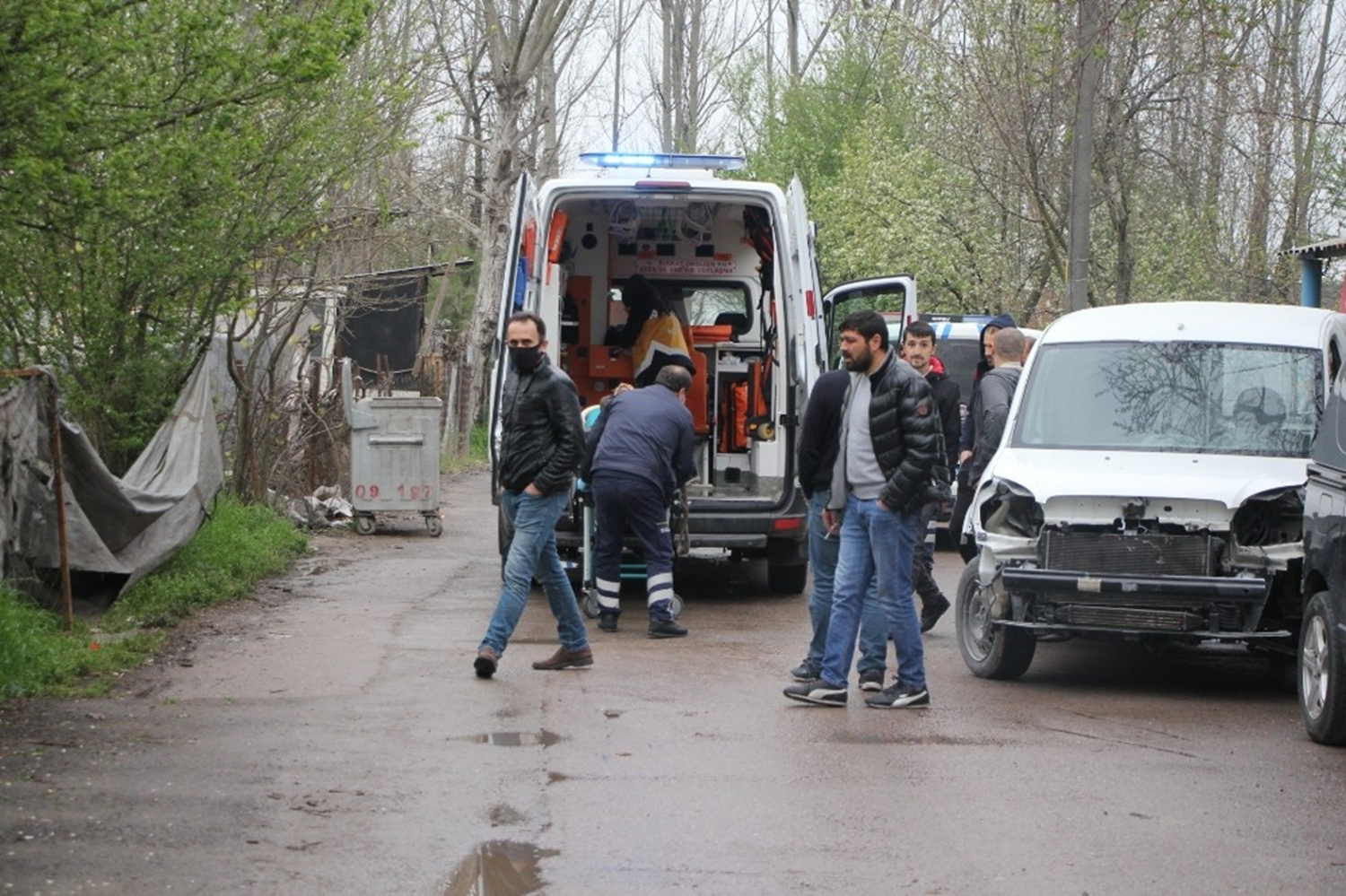 �� yerine silahla gelen husumetlisini pompal� t�fekle �ld�rd�