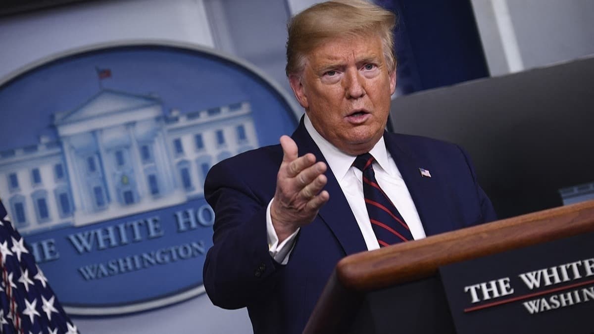 Trump'tan koronavirs aklamas