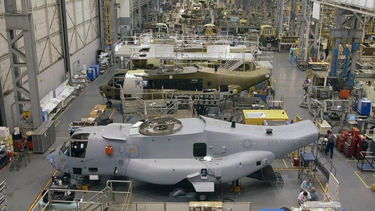 Chinook ve V-22'nin imalat hatt 2 haftalna kapatlyor