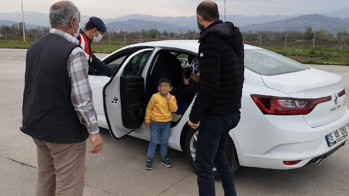 �ki �ocu�u ile seyahat eden s�r�c�ye 784 lira ceza