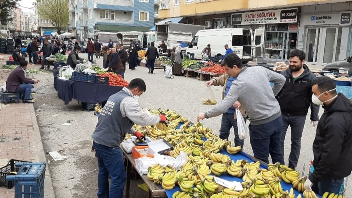 Adyaman'da koronavirs nedeniyle semt pazarlar kurulmayacak 