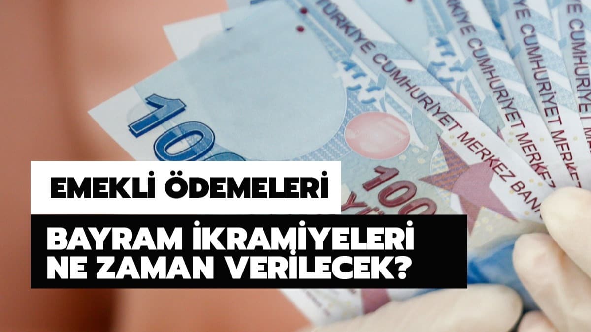 Ramazan Bayram 2020 emekli ikramiyesi deme tarihleri