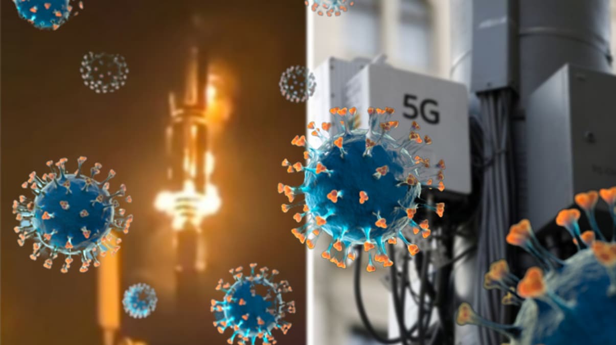 20 baz istasyonuna saldr! 5G Kovid-19 yayar m?