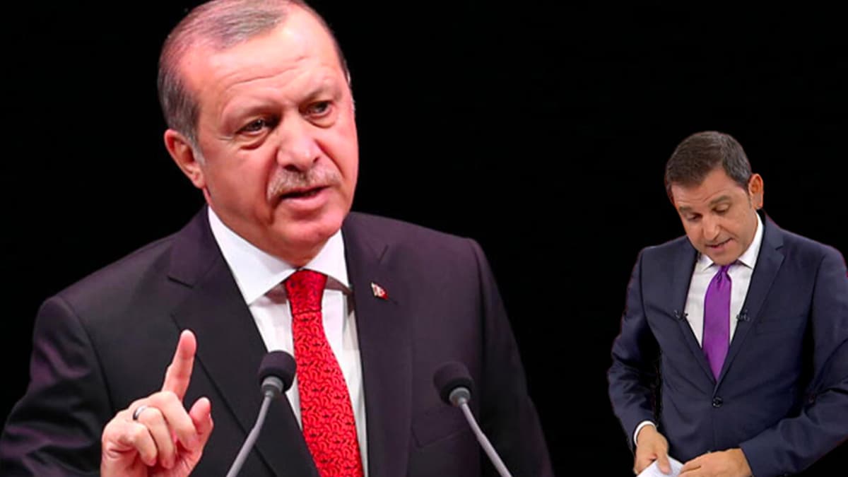Ba�kan Erdo�an'dan Fatih Portakal hakk�nda su� duyurusu