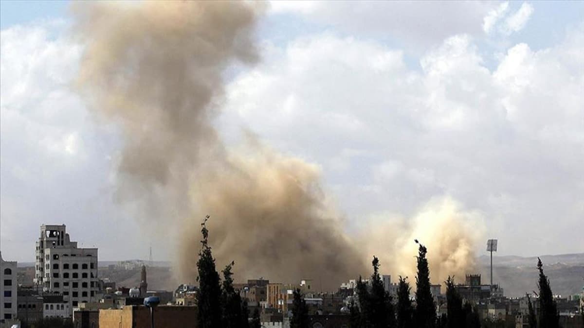 Koalisyon glerinden Yemen'e hava saldrs