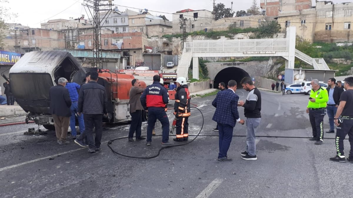 Mazot ykl tanker alev ald 