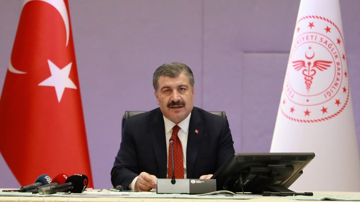 Bakan Koca koronavir�s pandemisiyle ilgili son verileri payla�t�