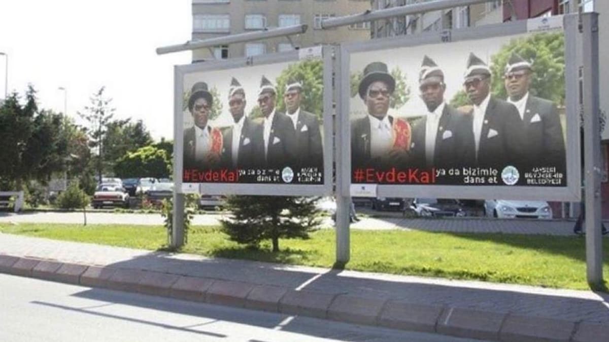 Ganal� cenaze dans��lar� Kayseri sokaklar�nda g�r�l�nce...