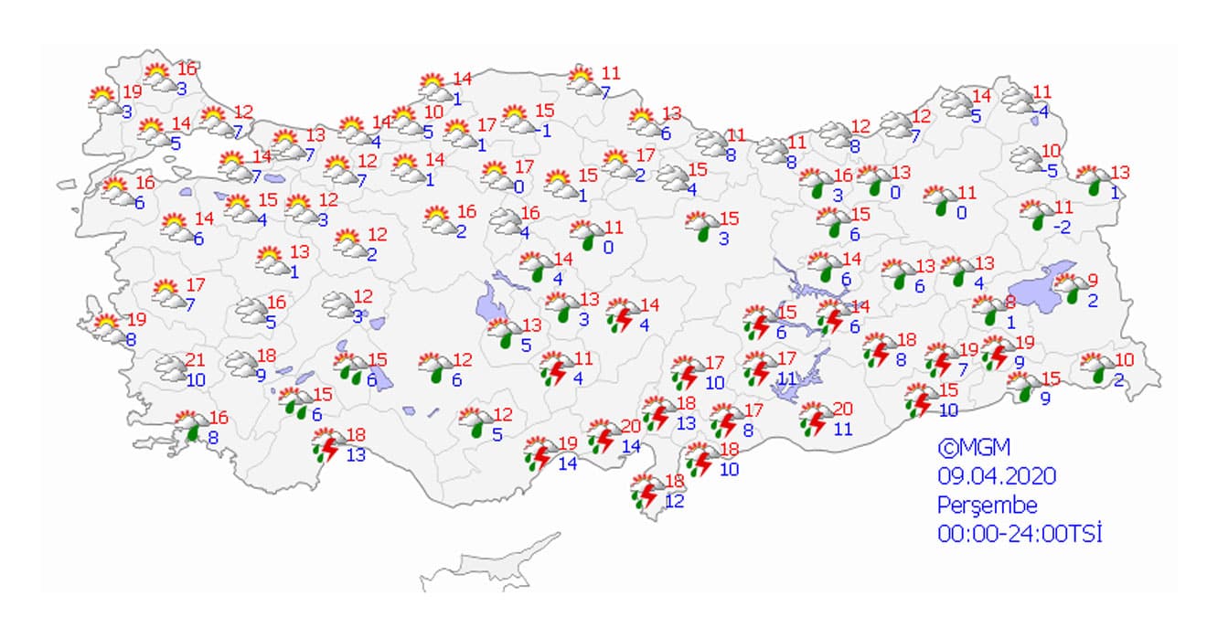 Bug�n hava nas�l olacak? Meteorolojiden son dakika hava durumu uyar�s�