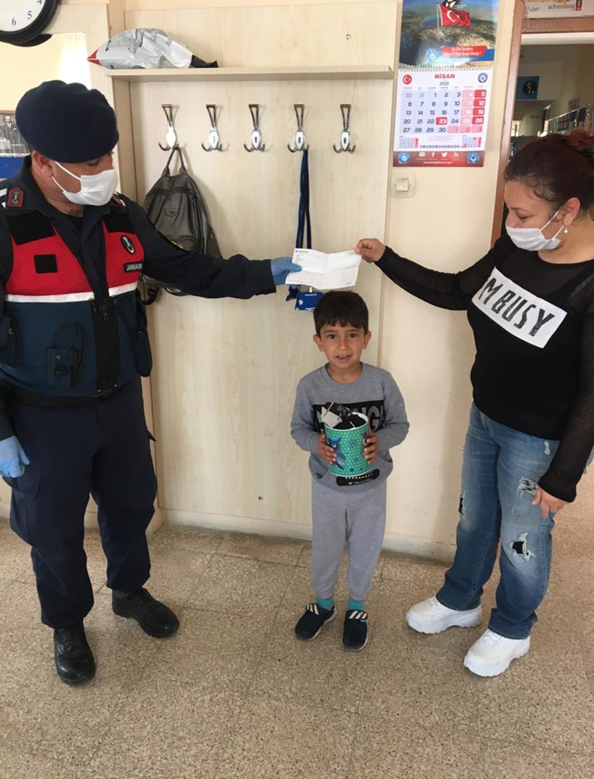 Minik Cesur'dan Milli Dayan��ma'ya destek