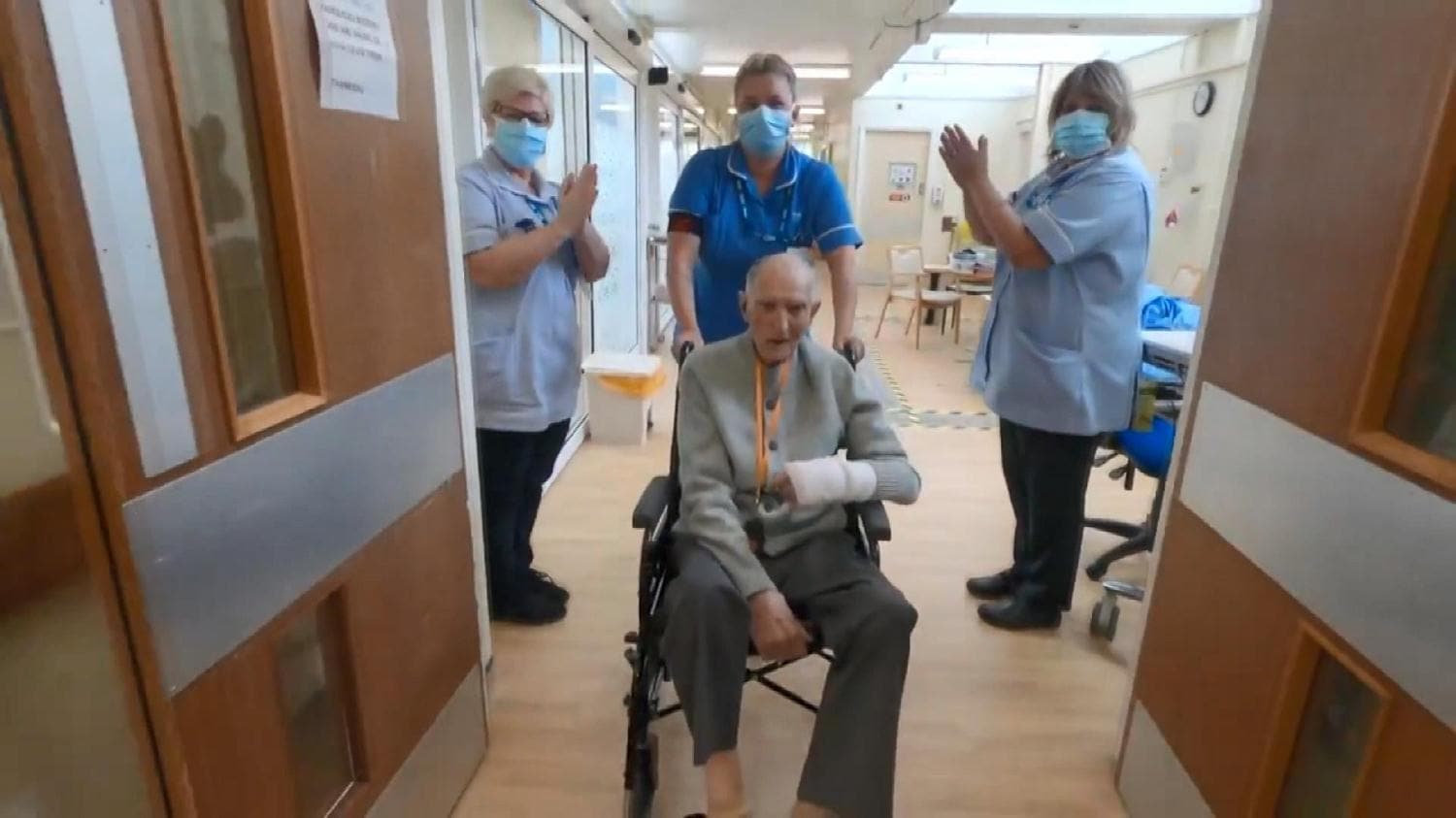 2. D�nya Sava�� gazisi Kovid-19'u yendi