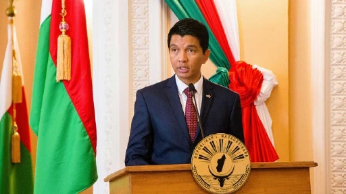 Madagaskar Cumhurbakan Andry Rajoelina: Koronavirs hastalarna iyi geliyor