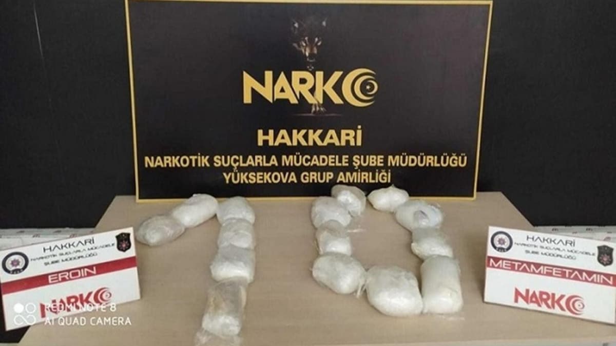 7 kilo 386 gram uyuturucu yakaland 
