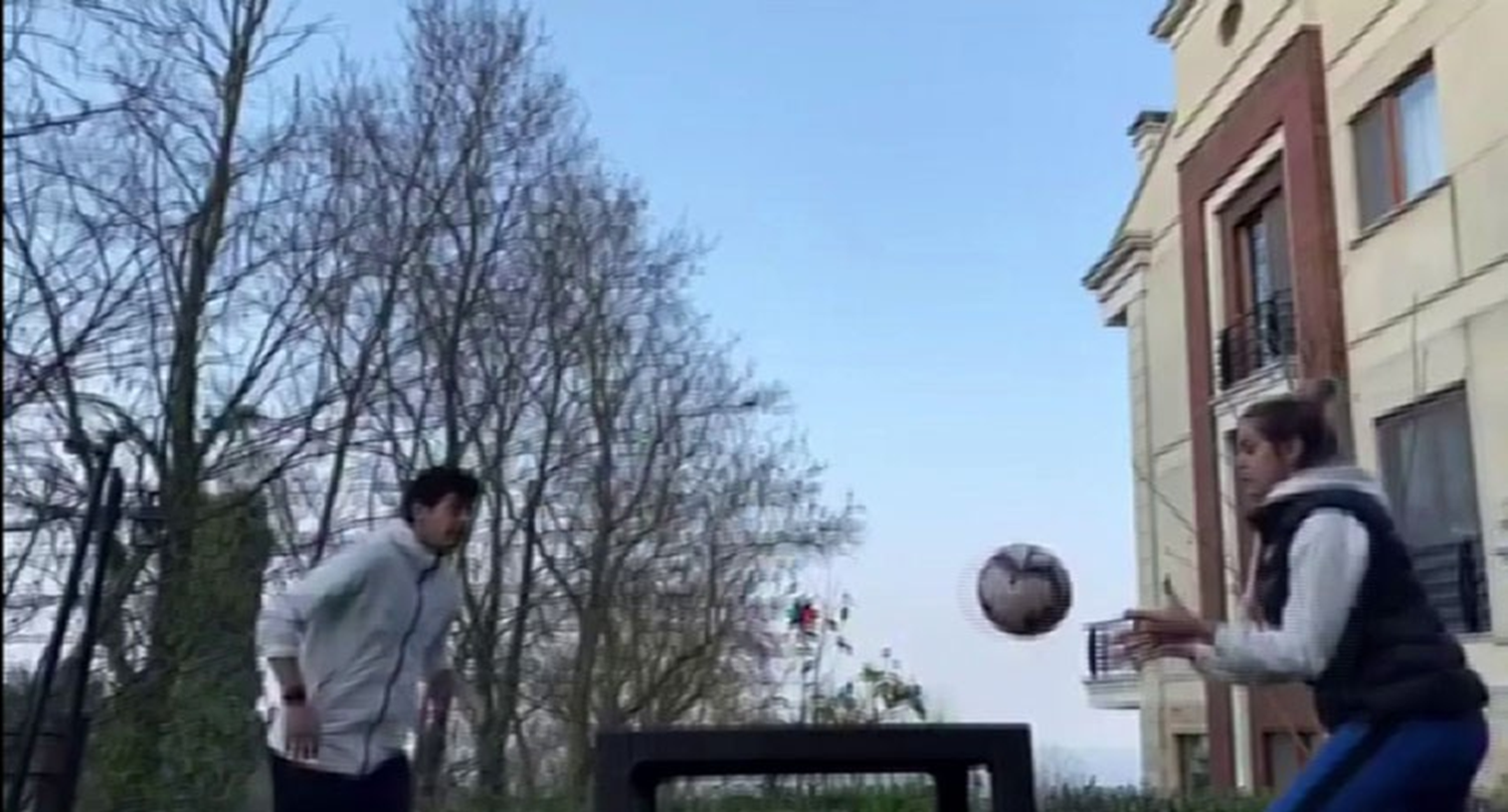 Guilherme'yi e�i �al��t�r�yor