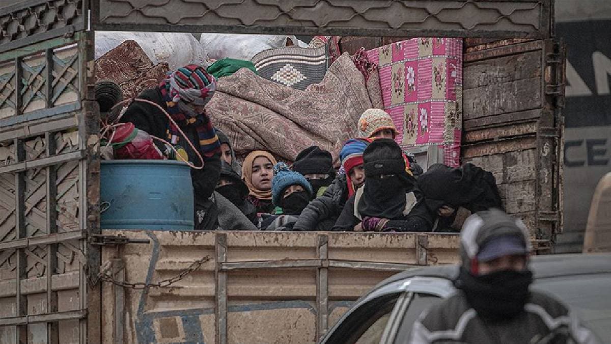 �dlib'de son durum! Evlerine d�nen sivil say�s� 110 bine yakla�t�