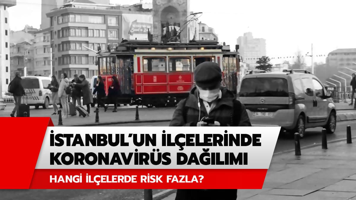 stanbul'un ilelerindeki koronavirs dalm nasl? stanbul ilelerinde koronavirs vakalarnda son durum