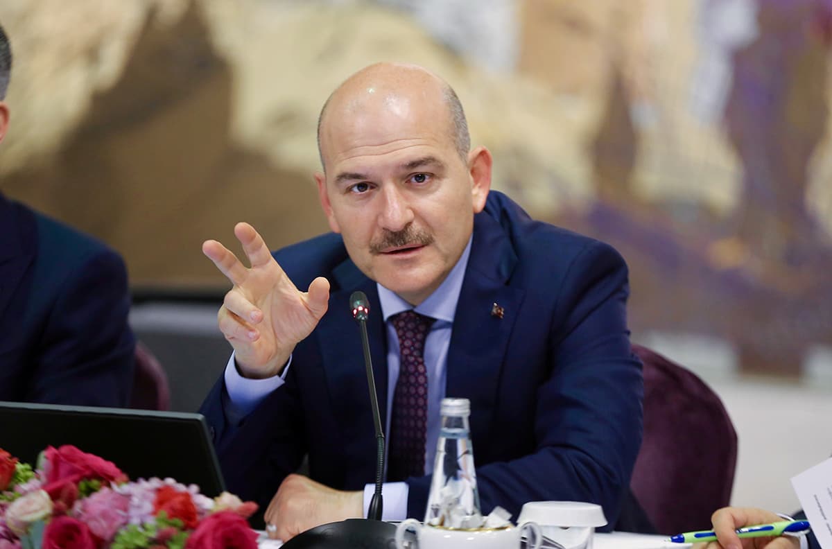 ��i�leri Bakan� Soylu'dan ilk a��klama