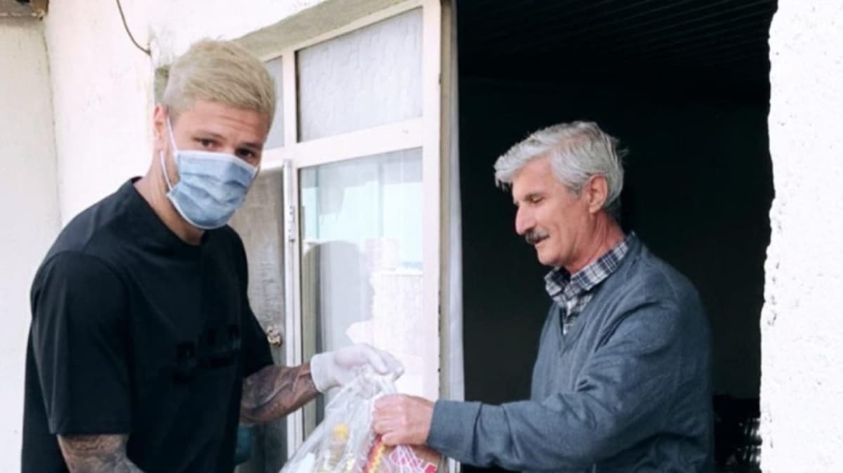 Diego Angelo'dan erzak yardm