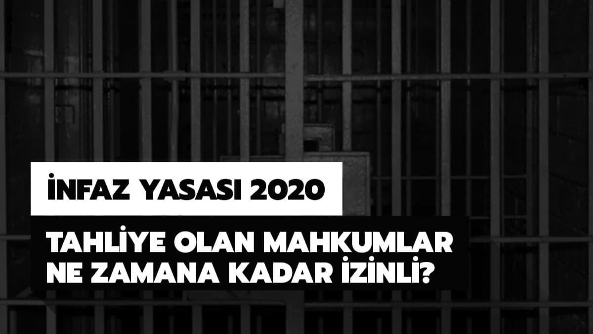 Af yasasnda tahliyeler balad m? Af yasasnda serbest braklan mahkumlar ne zamana kadar izinli?
