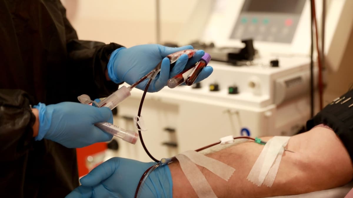 Dokuz Eyll niversitesinde ''immun plazma'' tedavisi balad 