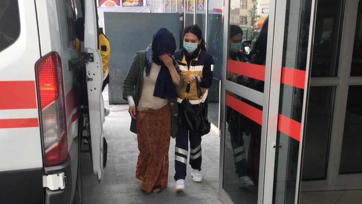 Hamile eini dvp hastanelik etti 