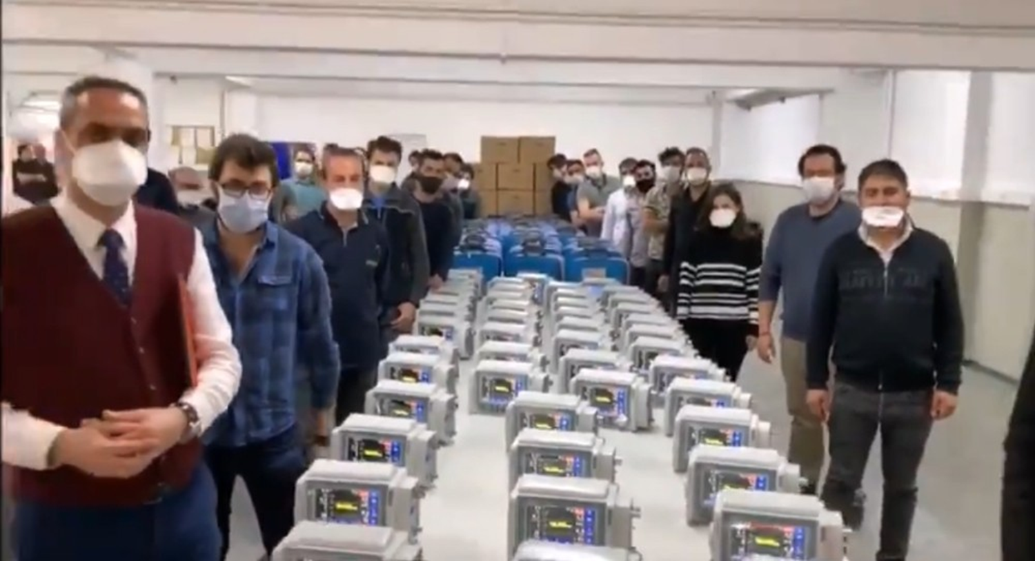 Seri �retim ba�lad�