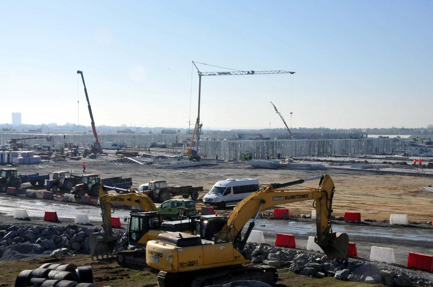 Ve iskeleti ortaya ��kt�