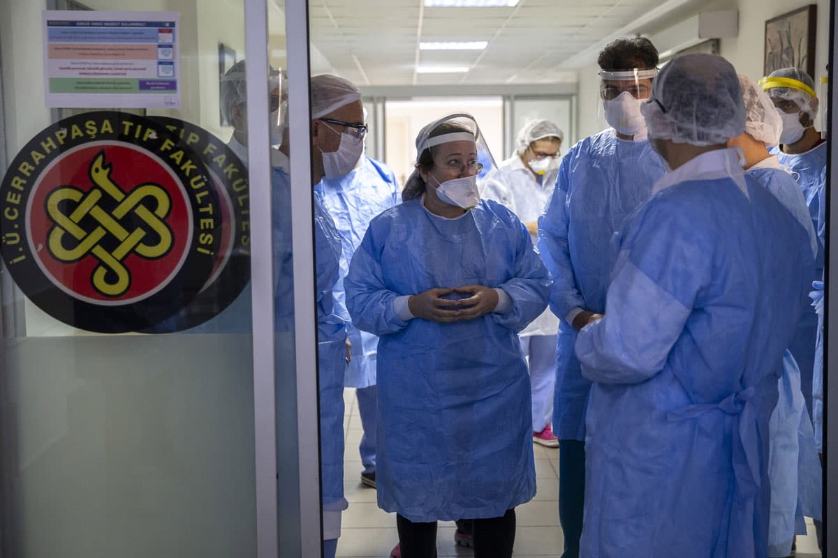 'Bizdeki hasta say�lar� stabille�ti'