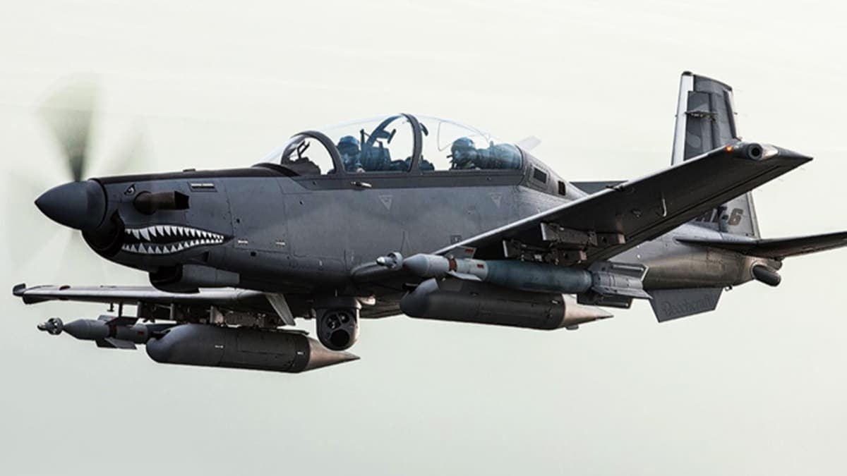 Super Tucano ilk uuunu gerekletirdi