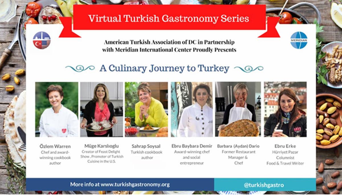 ATA-DC T�rk gastronomisini Amerikal�lara sanal etkinliklerle tan�tacak