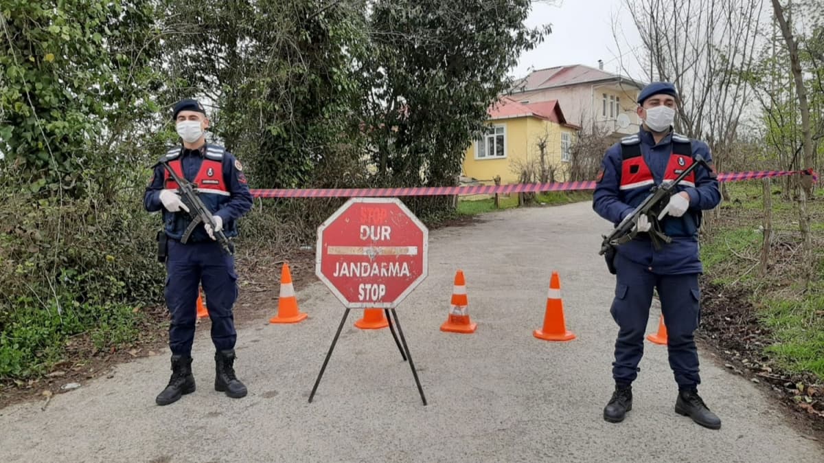 Kastamonu'da bir kydeki karantina sona erdi 