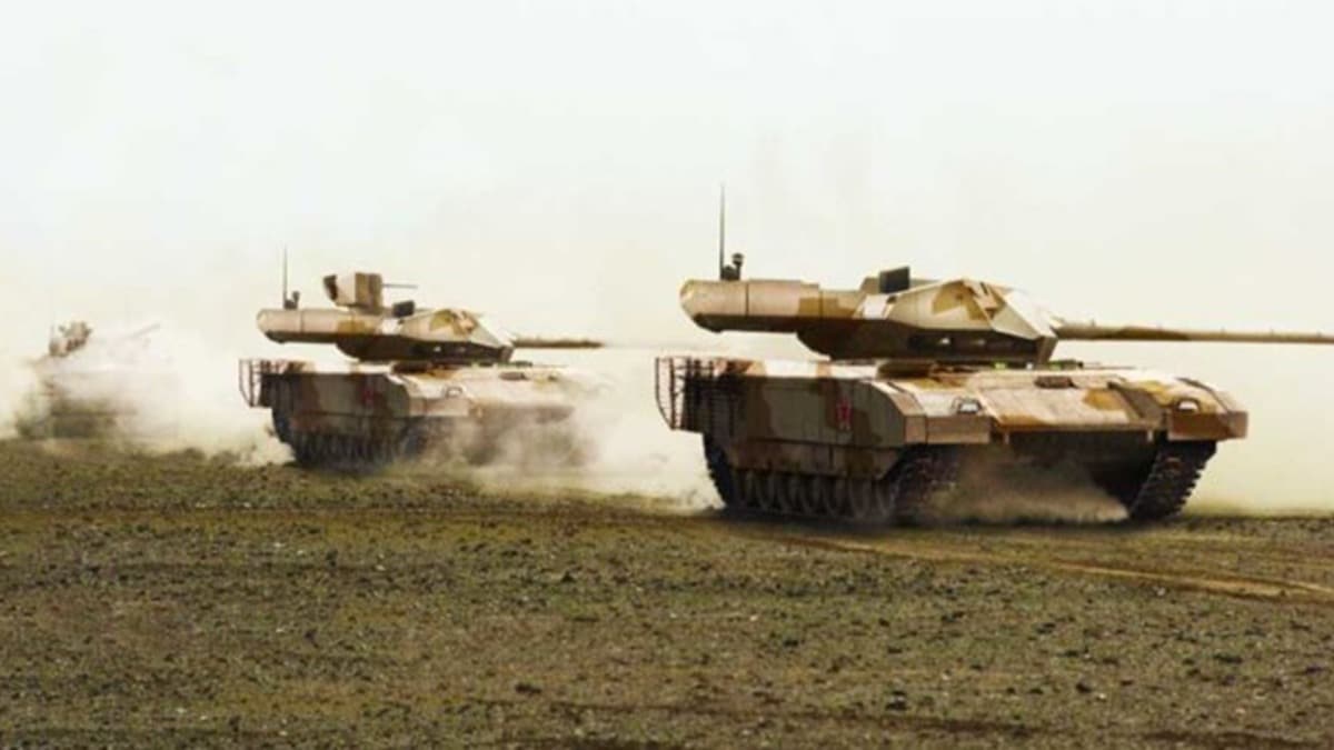 Rusya'nn drdnc nesil tank Suriye'de