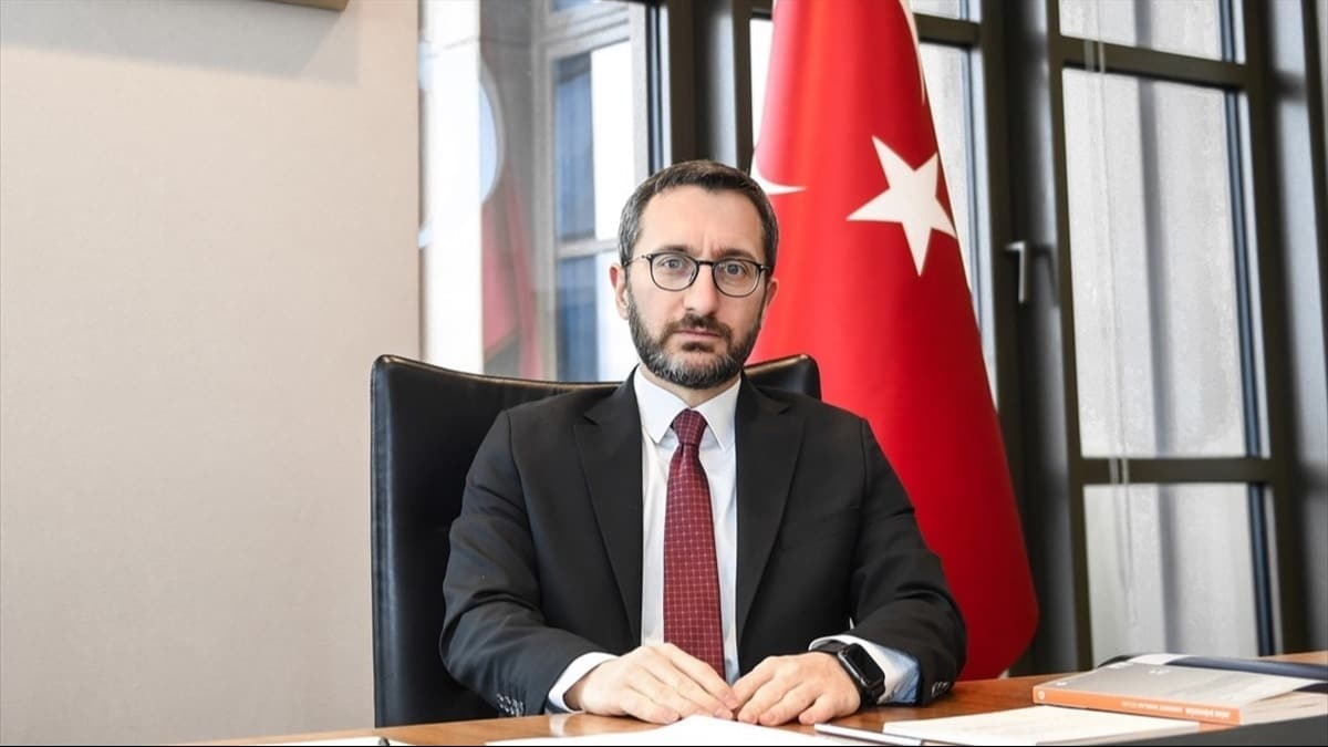 letiim Bakan Altun, gndeme ilikin deerlendirmelerde bulundu