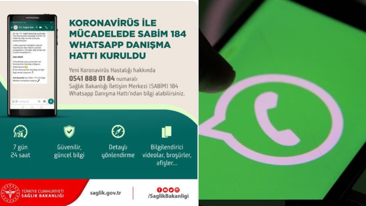 Sa�l�k Bakanl��� 'WhatsApp Dan��ma Hatt�' kurdu